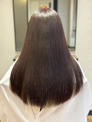 ロング 檜谷 晴　顔周りカットのヘアスタイル