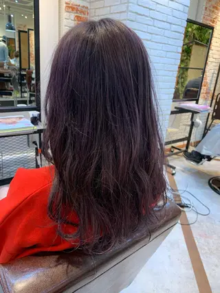 ロング カラー 髪質改善/白髪ぼかし KENTAのヘアスタイル