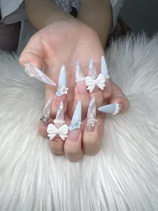 ネイル Lee Nails チップ長さだし専門店のネイルデザイン