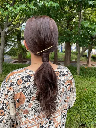 ヘアアレンジ 垢抜けヘアメイ ク💗tokidaのヘアスタイル