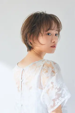 ショート カラー 髪質改善/ショート/ 籠本　勇太のヘアスタイル