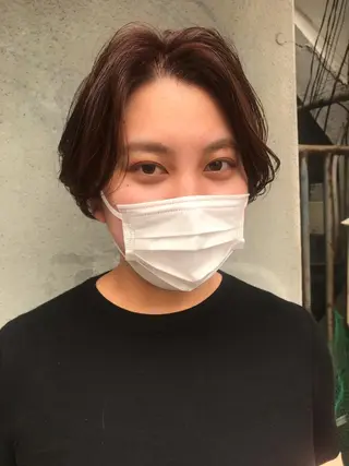 ショート ayane⭐️ボブ・ ショート・パーマのヘアスタイル