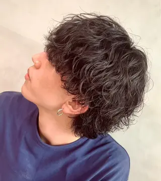 パーマ メンズ 当日予約⭕️ 太田のヘアスタイル