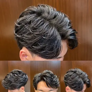 ショート パーマ メンズ 💈田上 立輝のヘアスタイル