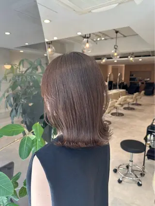 ショート カラー 透明感カラー🌿 グレージュ🐺陽介のヘアスタイル