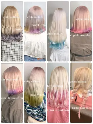 ロング カラー Selenehair 三条本店のヘアスタイル