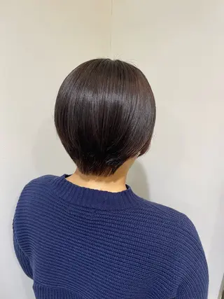 ショート かすみ  ︎︎のヘアスタイル