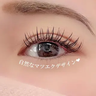 マツエク・マツパ 大阪福島Sayaka 韓国束感マツエク🤍のマツエク・マツパデザイン