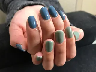 ネイル Mana ·͜· ❤︎のネイルデザイン