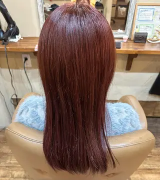 カラー 鈴木 未歩のヘアスタイル