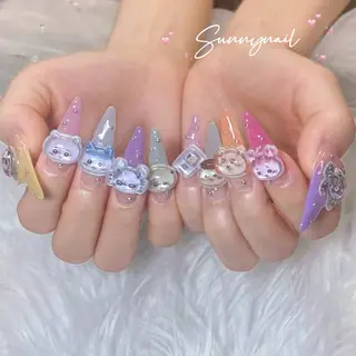 ネイル sunnynail 小桃のネイルデザイン