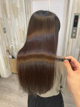 ロング カラー HIKARU店長/ ✨髪質改善/レイヤーのヘアスタイル