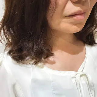 ミディアム 庄司 美佑樹のヘアスタイル