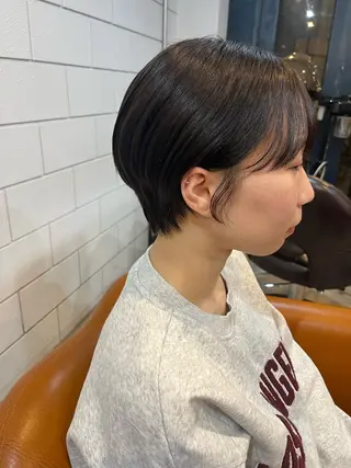 ショート 小沼采唯👧🏼 海好きオヌちゃんのヘアスタイル