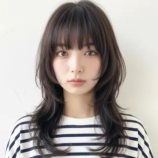 ロング クセ毛解決💠艶髪 縮毛矯正💠棚村竜太のヘアスタイル