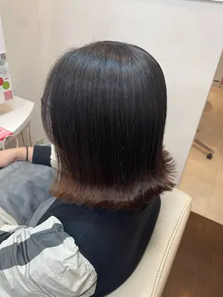 ミディアム 秋山 麗奈のヘアスタイル