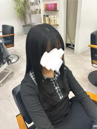 ロング 田中澪🩵ྀི /HUG横浜のヘアスタイル
