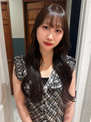 ロング カラー パーマ mai / linoah˚✧のヘアスタイル