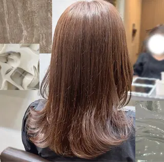 ロング カラー 表参道/透明感カラー /nanakoのヘアスタイル
