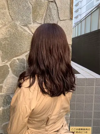 カラー 艶髪✨透明感カラー 山本　遥斗のヘアスタイル