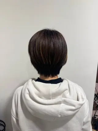 ショート 小鎗 乃愛のヘアスタイル