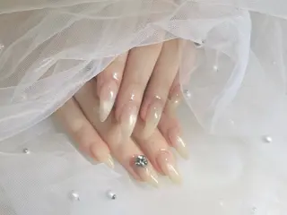ネイル ワンホン韓国ちゅるん ネイル✨🎀AMIのネイルデザイン