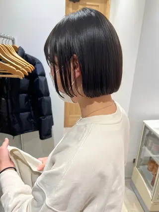 ショート anhelo髪質改善 メテオ髪質改善名駅のヘアスタイル