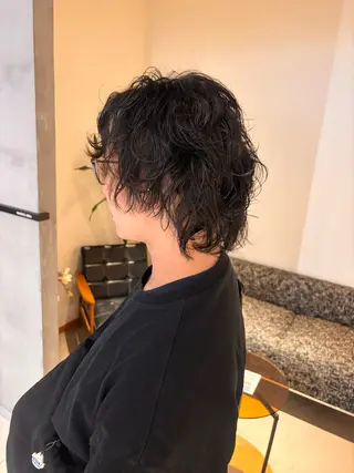 ショート パーマ RABU 髪質改善/ 縮毛矯正/名古屋伏見のヘアスタイル