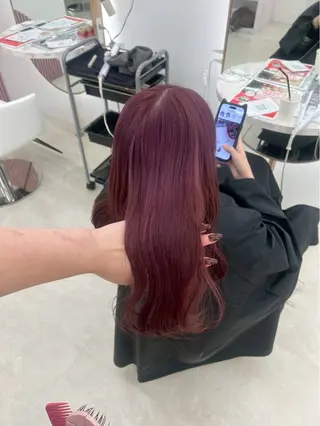 ロング カラー ayano カラーモデル募集中！のヘアスタイル
