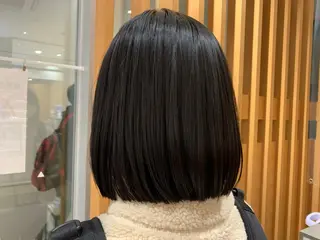 ミディアム ARMONY秋山輝也 コテ巻き風パーマ特化のヘアスタイル