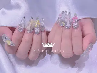 ネイル 長さだし専門店 M2 rikaのネイルデザイン