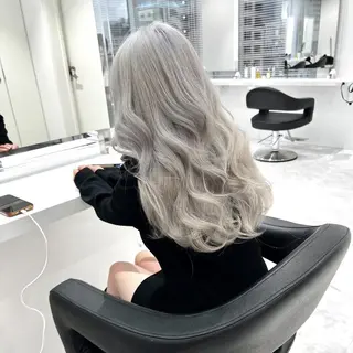 カラー 大人っぽ韓国ヘア🤍 yuma🐈⬛のヘアスタイル