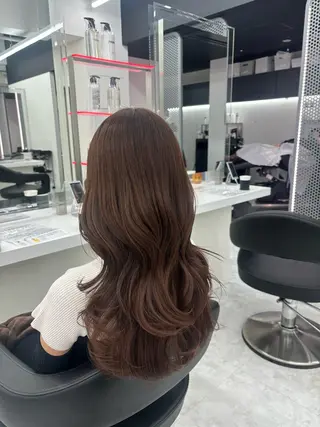 ロング カラー 🤍レイヤー/顔周り /hirari🤍のヘアスタイル
