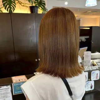 ミディアム 近藤 優羽のヘアスタイル