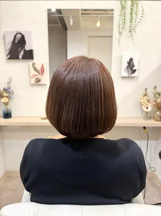 カラー ヘアアレンジ 炭屋 波音のヘアスタイル
