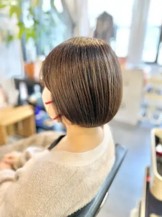 ミディアム 元住吉プランツヘアー ☘️まるやま☘️のヘアスタイル