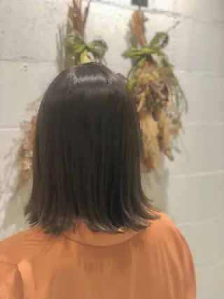 ミディアム Barrel京橋店 Nagao/髪質改善のヘアスタイル