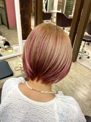 ショート 猪股 唯菜のヘアスタイル