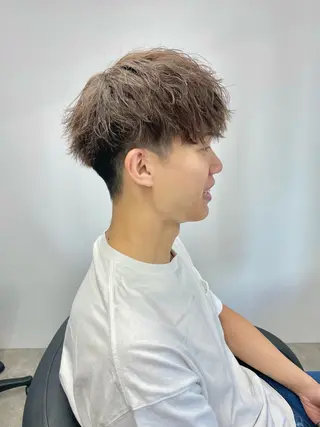 パーマ メンズ エビスザキレン/メン ズ/心斎橋🌳のヘアスタイル