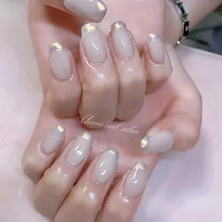 ネイル chiara 長さ出し/パラジェルのネイルデザイン