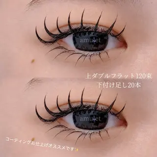 マツエク・マツパ amulet* eye.yukiのマツエク・マツパデザイン