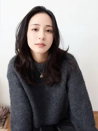 ロング カラー 塚内 将哉のヘアスタイル