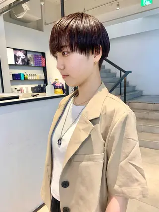 ショート カラー Kureha/ネイル トレンドヘアのマツエク・マツパデザイン