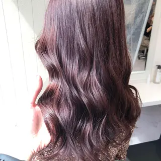 ミディアム カラー パーマ ヘアアレンジ メンズ キッズ ネイル マツエク・マツパ 上品＆韓国風 🥀海心🥀のヘアスタイル