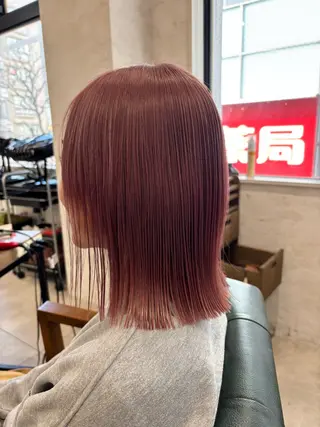 カラー 🫧似合わせレイヤー /縮毛矯正🫧のヘアスタイル