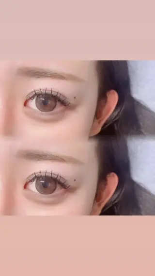 マツエク・マツパ meRK honokaのマツエク・マツパデザイン
