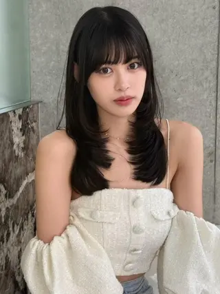 ロング GLROW 大宮 ANNEXのヘアスタイル