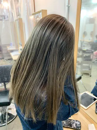 ロング カラー ヘアアレンジ ネイル マツエク・マツパ ブリーチ特化 / share 元太のヘアスタイル