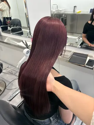 ロング カラー Parve Mix/ 平 奈果🎀のヘアスタイル