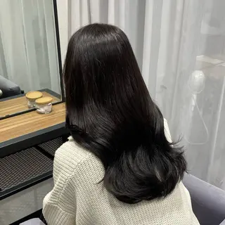 ロング カラー rion🌛 /都島/透明感カラーのヘアスタイル